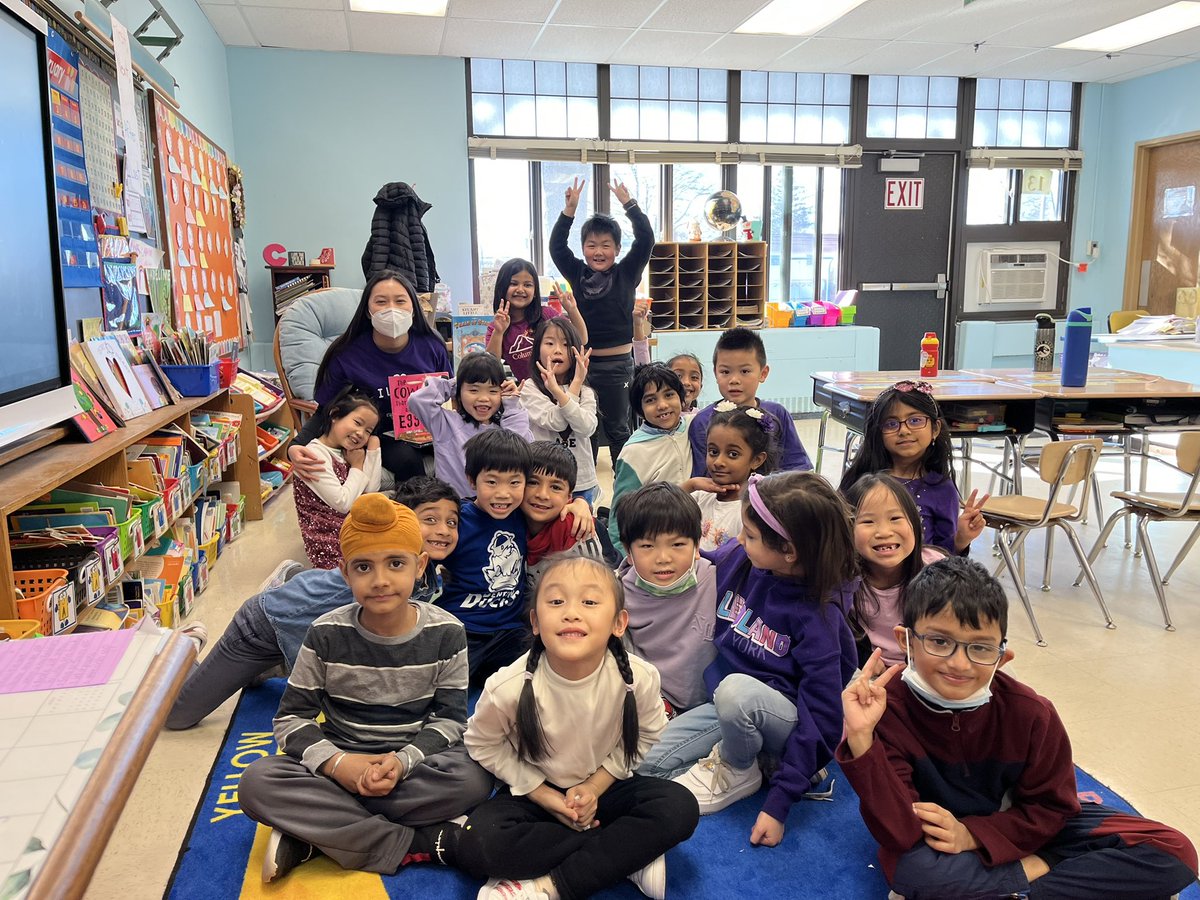 #secretreader
#friyayfun
#weheartMrsHo 

Mrs. Carrie’s class enjoyed a special read aloud from Mrs. <a href="/DentonAvenueAP/">Lily Ho</a>