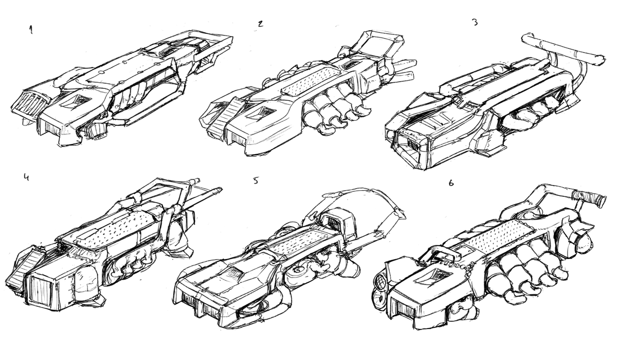 Finally starting a new project, with a nice blockout from my concept artists absolutely dope stuff