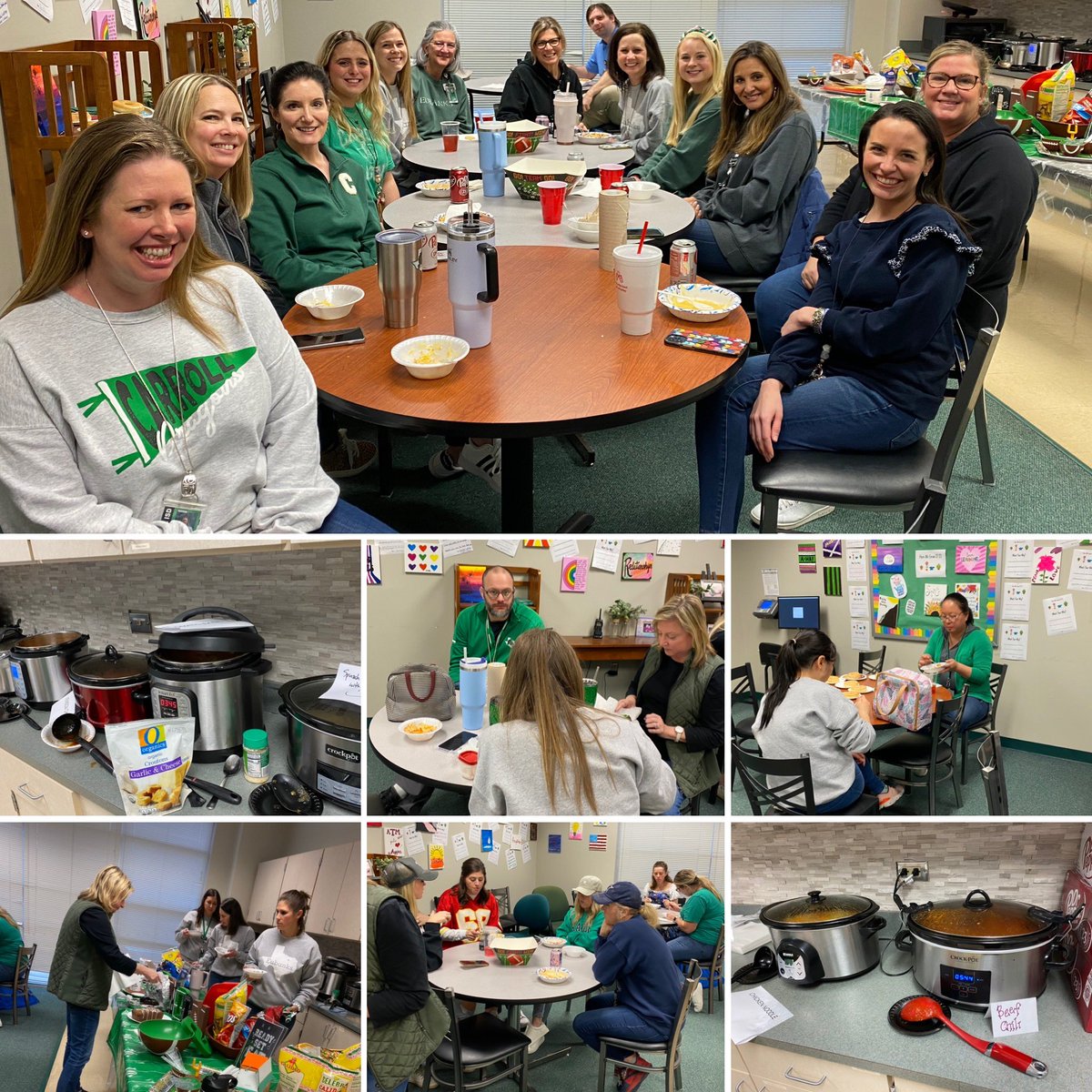Donuts with dad, Students Rule the School, SRO lesson, and “Soup”er Bowl Luncheon…It was a busy day but I love what I do!! #DragonProud #EISwegrow