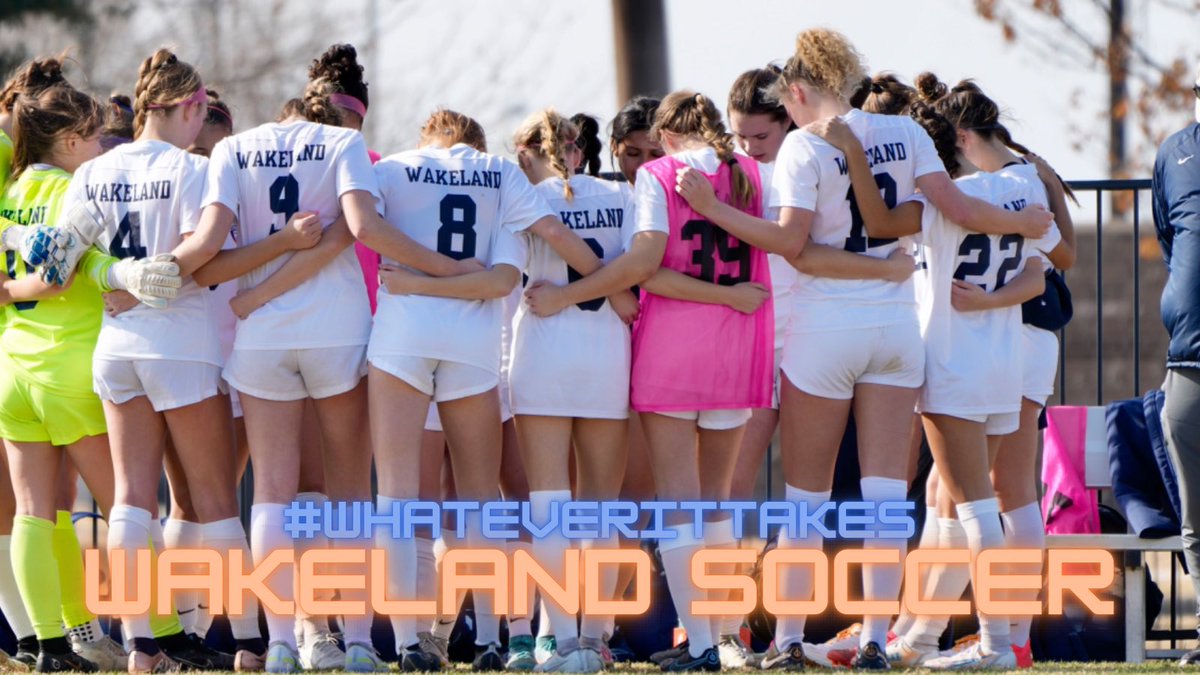 GAME!! Wakeland 5-1 over The Colony. We will see you on 2/14 ❤️ vs. Reedy at RHS 5:30 pm.
<a href="/lauren_vacek/">lauren vacek</a> ⚽️⚽️
Audrey Gilbert ⚽️
<a href="/AnaTeamCarrera/">Ana Carrera</a> ⚽️
<a href="/BosDayleigh/">Dayleigh Bos</a> ⚽️
💙⚽️🧡💪🔥🙌
#WhateverItTakes