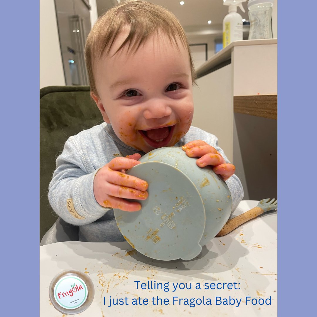 ShopFragola's tweet photo. It is inspiring to know that the babies like the Fragola food. https://t.co/NvheFR9Zh8