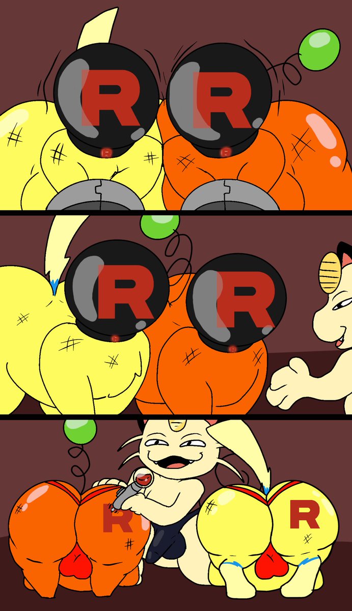 ๐ยกKAT-AZZ!๐๐ฉท๐๐ (@100acrew) on Twitter photo Team Rocket Sluts~pg.2(starring <a href="/TepigFan101/">Axel the Tepig</a>) the two Pokรฉmon are now under control of meowth, and their rears branded, what awaits them now? #comic #pokemon #oc #pikachu #tepig #butt #thicc #chubby #bondage #ballhood #rubber #teamrocket #peril #struggling #kinky #meowth #tattoo Team Rocket Sluts~pg.2(starring <a href="/TepigFan101/">Axel the Tepig</a>) the two Pokรฉmon are now under control of meowth, and their rears branded, what awaits them now? #comic #pokemon #oc #pikachu #tepig #butt #thicc #chubby #bondage #ballhood #rubber #teamrocket #peril #struggling #kinky #meowth #tattoo