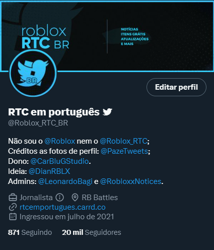 RTC em português  (@Roblox_RTC_BR) / X