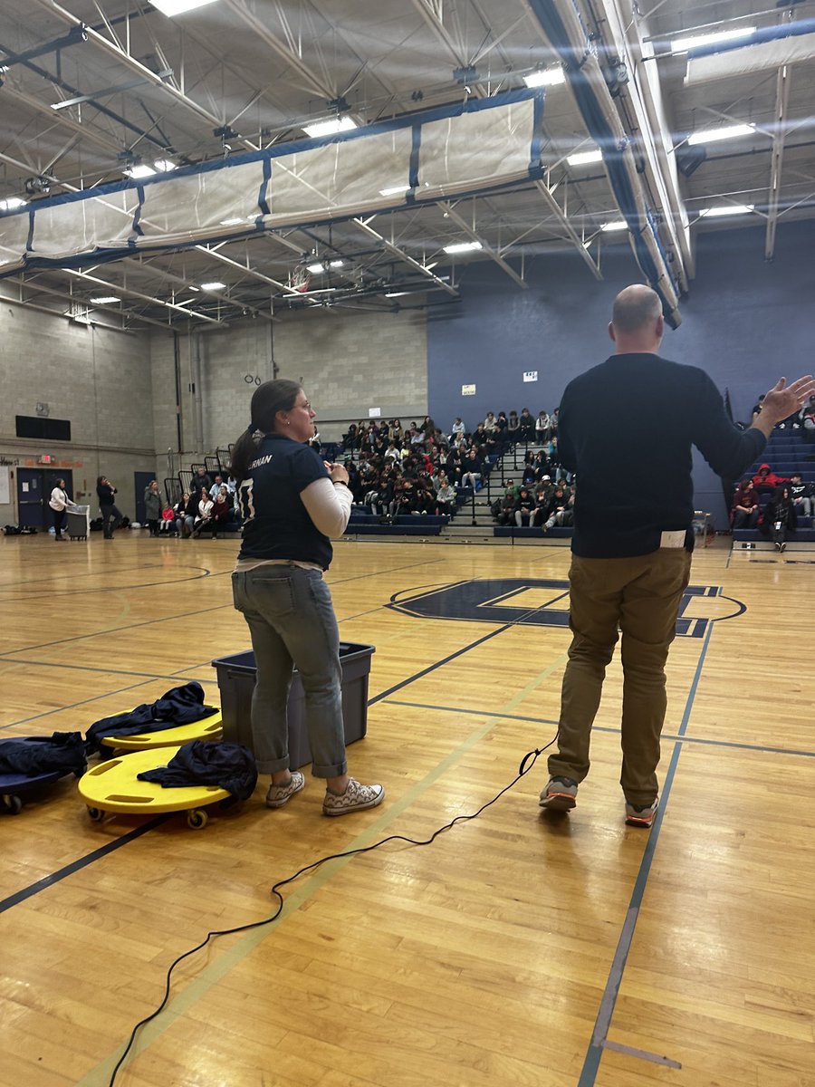 Yesterday’s first ever Day Pep Rally celebrated the undefeated seasons of BOTH our Boys’ and Girls’ Basketball Teams. Dragon Pride!!!🏀