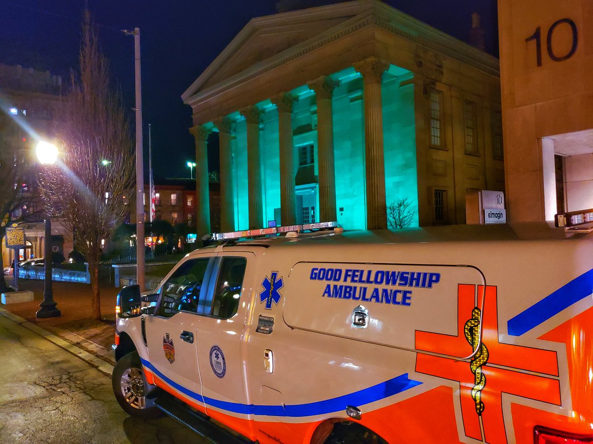 Good Fellowship EMS (@gfacems) on Twitter photo The D-Platoon stopped at the Historic Courthouse cloaked in green to show our support for the <a href="/Eagles/">Philadelphia Eagles</a>! Our providers are ready for the weekend and remind you to enjoy responsibly. Go Birds! #gfacems The D-Platoon stopped at the Historic Courthouse cloaked in green to show our support for the <a href="/Eagles/">Philadelphia Eagles</a>! Our providers are ready for the weekend and remind you to enjoy responsibly. Go Birds! #gfacems