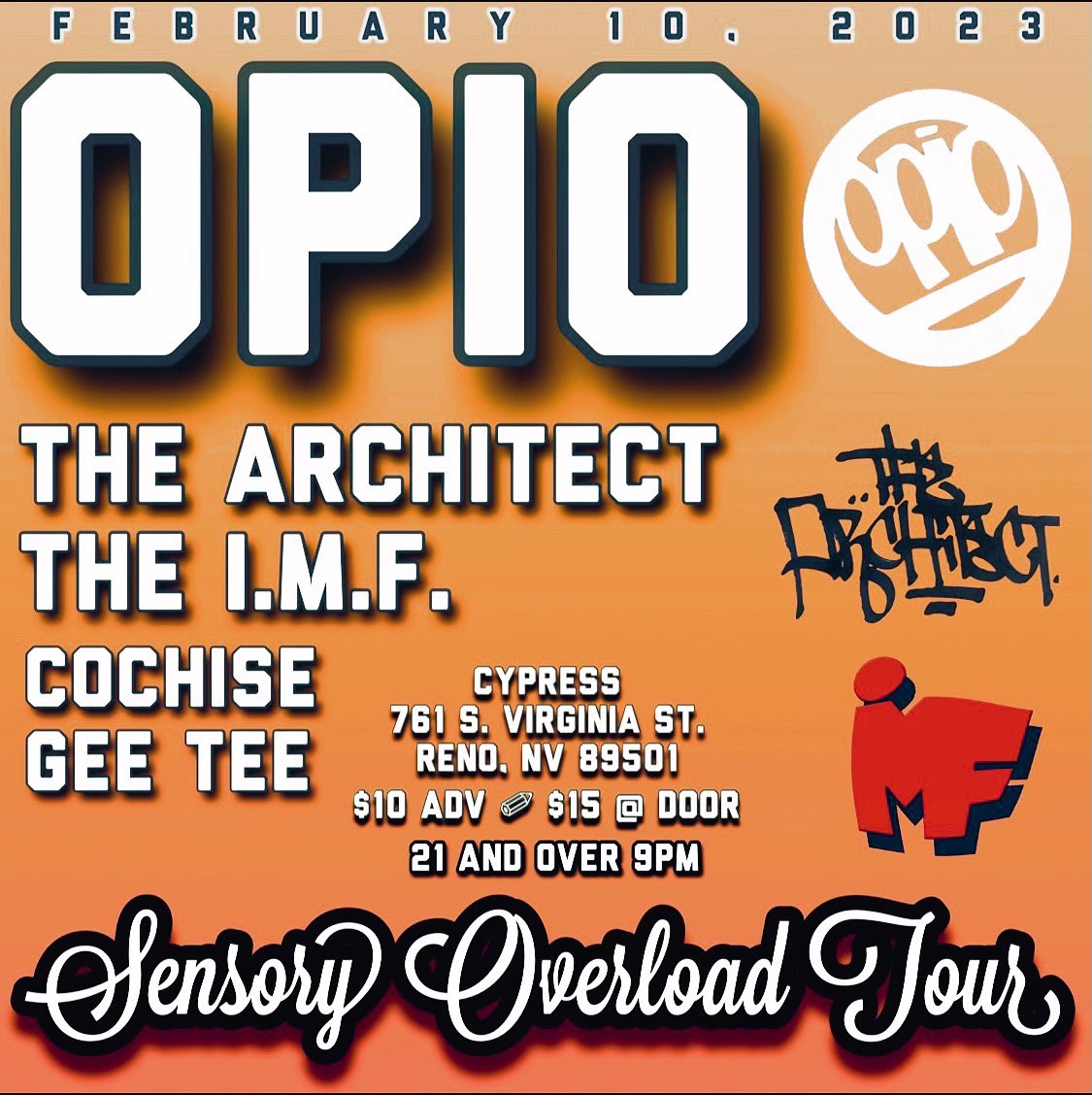 ArchitectHHP's tweet photo. #tonight #renoshows #renonevada
#renonevadahiphop #hiphop #renohiphop #live
#renolive #renomusicscene #renonv @cypress.reno
#cypress #cypressreno #friday #heiro #heiroglyphics
#soulsofmischief #stonesthrow https://t.co/YuqrmHV98p