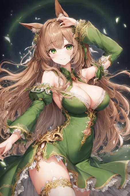 #ウマ娘 
#サトノダイヤモンド 
 AI
なかなか同じデザインにはならないねえ... 