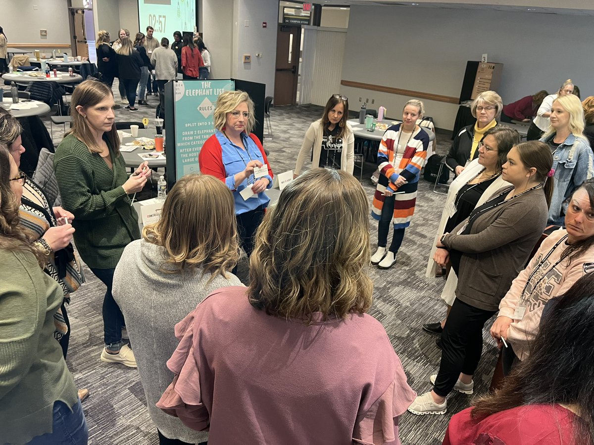 HeimannBill's tweet photo. Collaboration, fun @esu1 All-Staff Day on @waynestcollege - great people serving children, schools and families in northeast Nebraska! https://t.co/T73o7x3etH