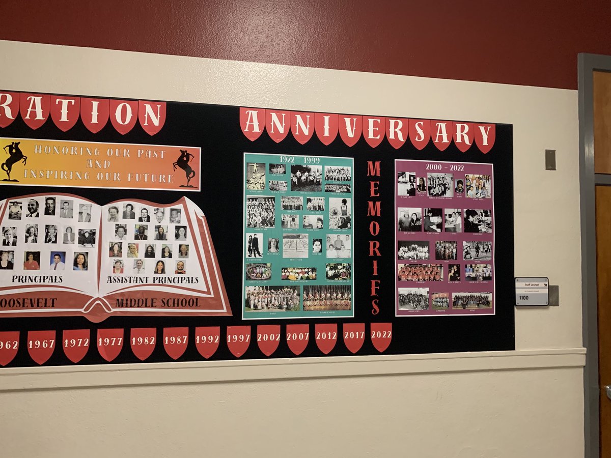 Great visit to Roosevelt Middle School in Glendale USD