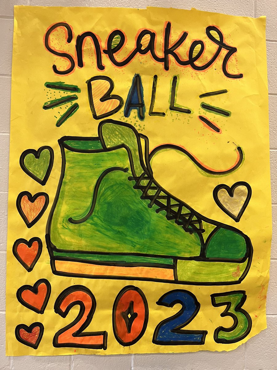 MrsSterns's tweet photo. Our 2223 Sneaker Ball was a success! A special thanks goes to our teachers who volunteered their time and @Wunderlich_PTO for ensuring our students had a blast! Another great event in the books!!! Thank you @MsRiveira for the artwork! I appreciate all of you! 🫶🏾 https://t.co/raqWujNoAm