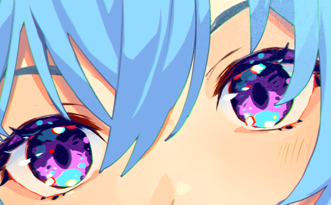 「eyes are the window to the soul  」|Yoku @ MofuBuns merchのイラスト