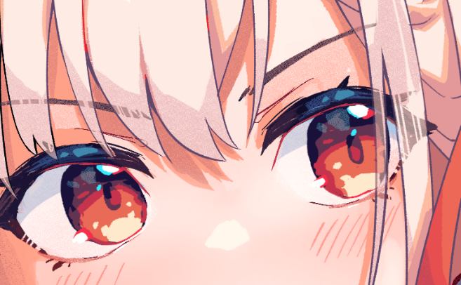 「eyes are the window to the soul  」|Yoku @ MofuBuns merchのイラスト