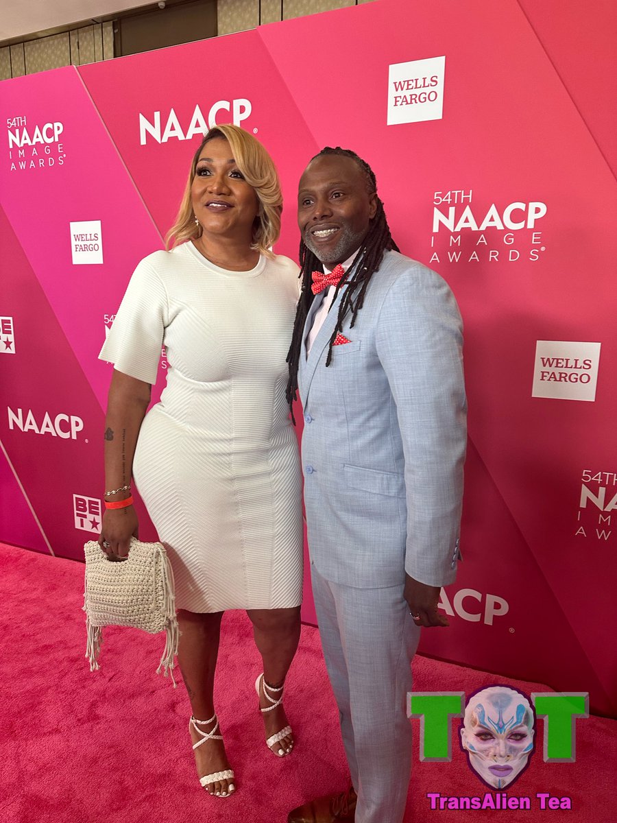 TransAlienTea's tweet photo. We here at #TransAlienTea Blog got off the spaceship 🚀 and stopped by this years @naacpimageawards Luncheon to cover the carpet while interviewing this years Nominees. We got up close and personal with all of your favs. Check out these pics captured below: # NAACPImageAwards https://t.co/saeH1OqTvz