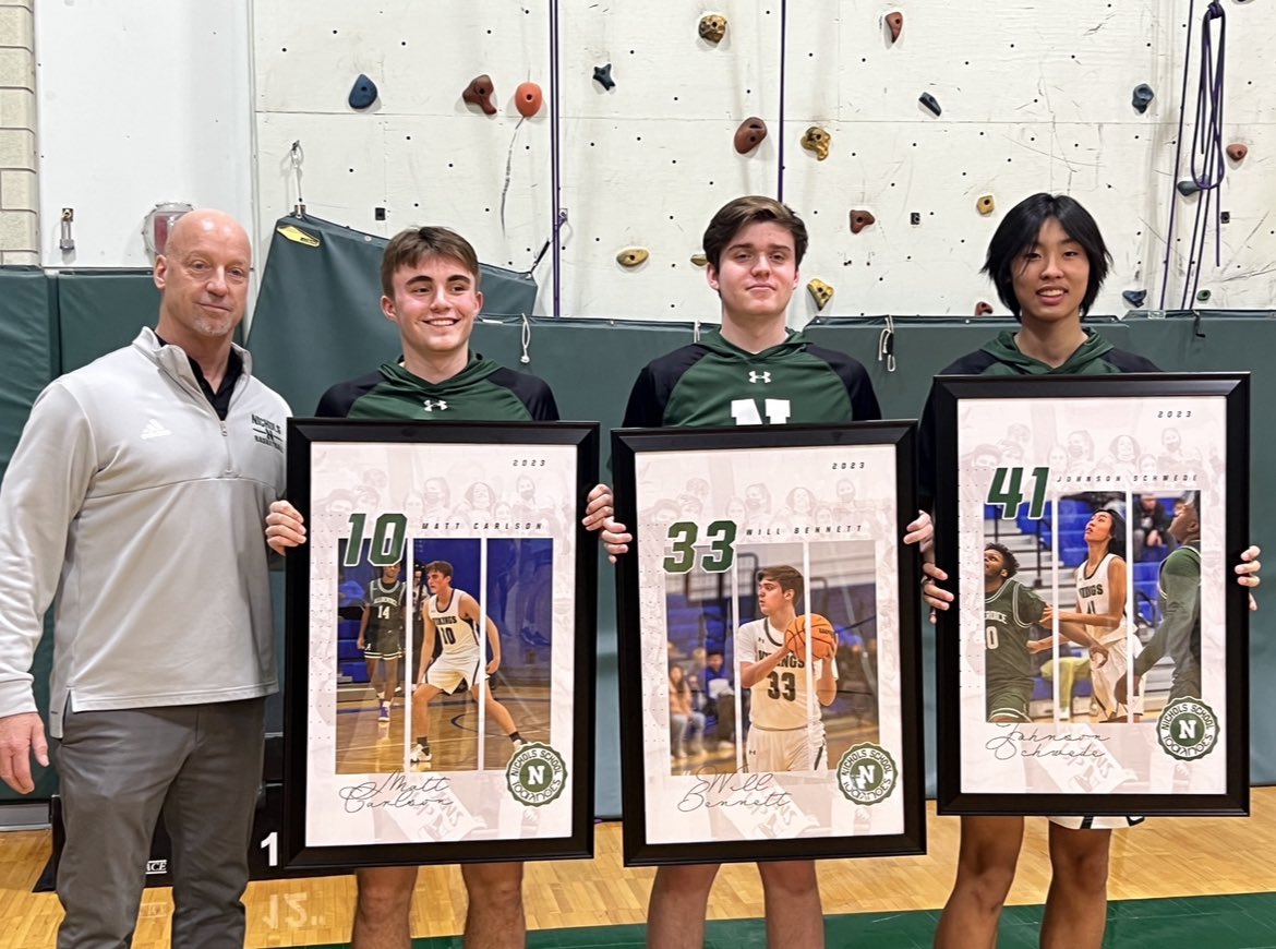 Great win on senior night! Big Will Bennett opened the game with a 3 from NBA range! <a href="/KyeRainey1/">Jakye Rainey</a> 32 <a href="/IamChanningF/">IamChanningF</a> 18-10 <a href="/ColpoysLuke/">Luke Colpoys</a> 11 Matty “ice” Carlson again great glue guy game! <a href="/centercourt42/">🏀centercourt🏀</a> <a href="/wnyhoopmania/">wnyhoopmania</a> 🏀🏀💚💚