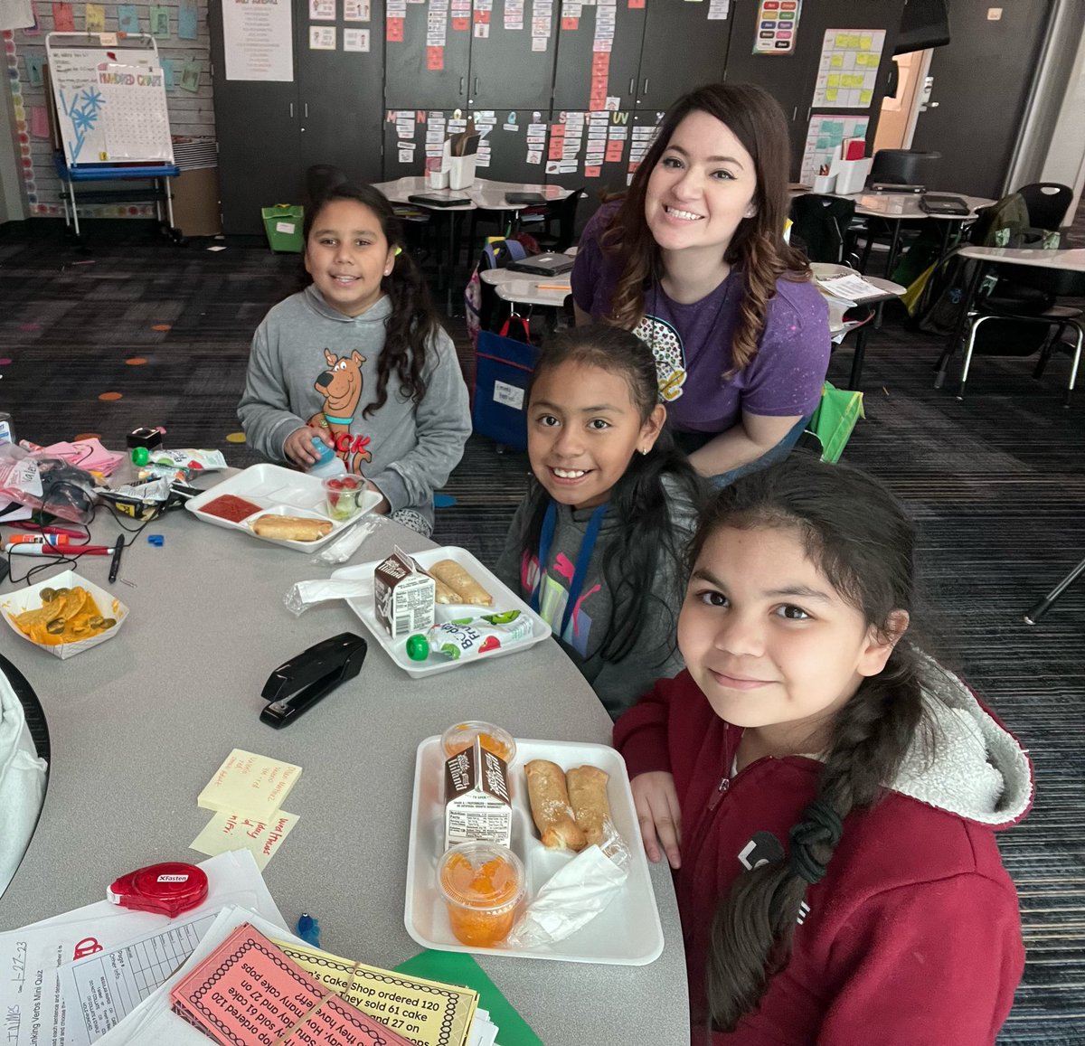 craftymaestra's tweet photo. My former students used their @PBISRewards to have lunch with me! 💞 I enjoyed catching up with them! Thank you @MrsDennisGarcia for making it happen! @BaneElementary https://t.co/gkBGOIozaW