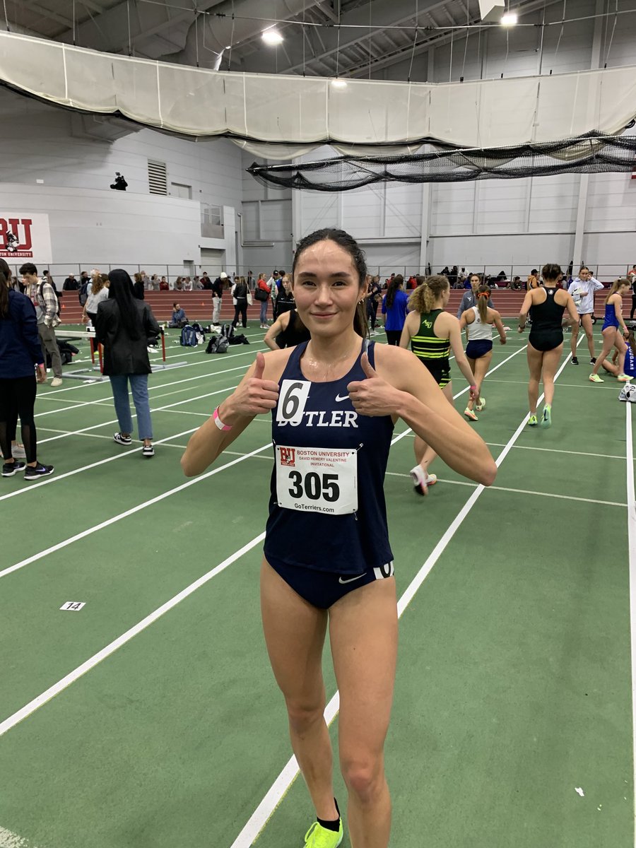 butlerXCTF's tweet image. SCHOOL RECORD for Angelina Ellis! 9:04.93🔥
Two school records in two weeks! 
#twothumbsup #Butler