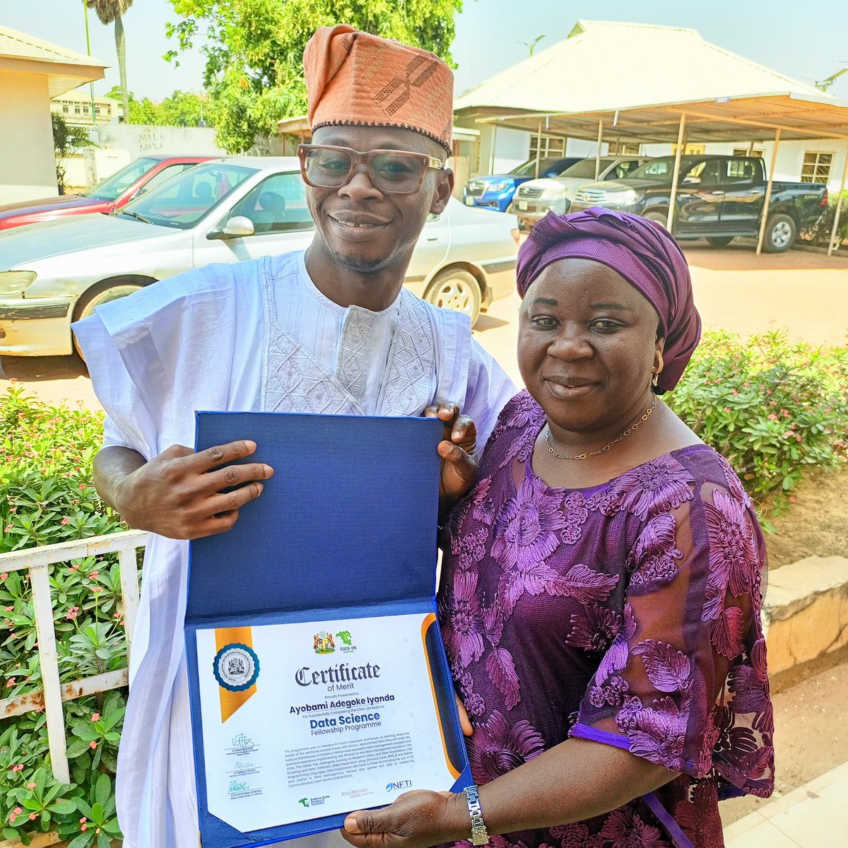 Iyandayobami's tweet image. I acknowledged the impact of these great people, their continuous support and mentorship since my service year in 2018 with the Bureau. 

I am happy that I made you proud!
Nagode. 

#clickonkadunaDSFP 
#datasciencefellow
#dataScientist