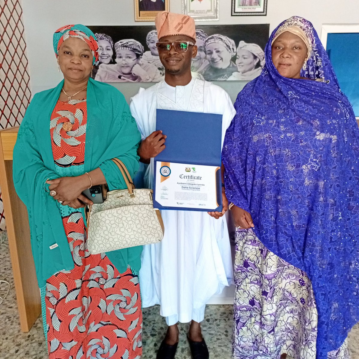 Iyandayobami's tweet image. I acknowledged the impact of these great people, their continuous support and mentorship since my service year in 2018 with the Bureau. 

I am happy that I made you proud!
Nagode. 

#clickonkadunaDSFP 
#datasciencefellow
#dataScientist