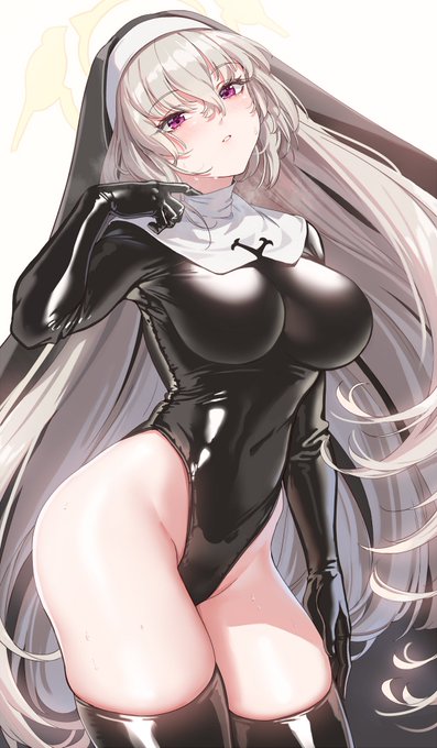 サクラコの覚悟礼装
#ブルアカ  #サクラコ #BlueArchive 