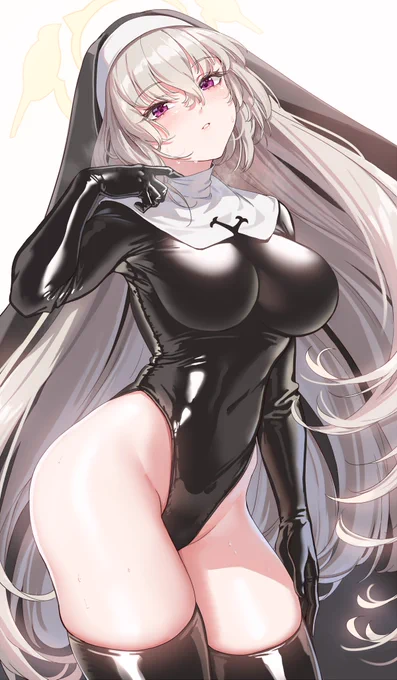 サクラコの覚悟礼装#ブルアカ  #サクラコ #BlueArchive 
