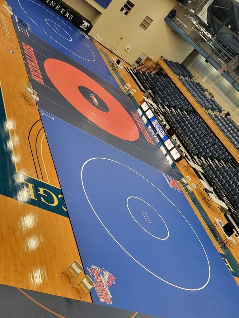 Ready for action tomorrow. Berea College Seabury center. Region 7 wrestling tournament. Wrestling set to kick off at 10am. $10 at the door. Come see us!!