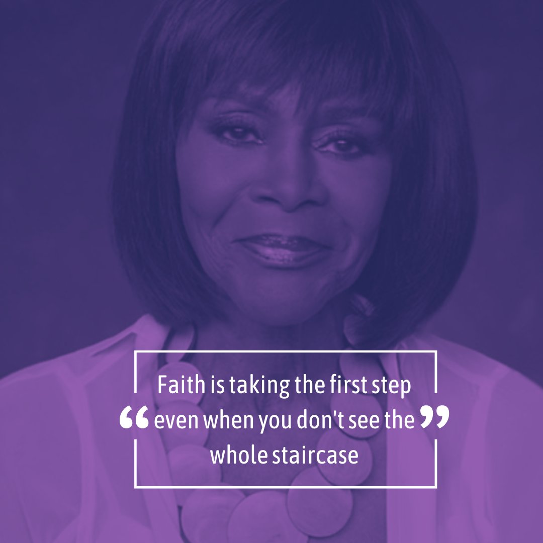 Today, we pay tribute to the legendary actress, Cicely Tyson, who passed away at the age of 96. Her talent and grace on screen inspired generations. 

What is one thing you can do today to move closer to your dream(s)?

#CicelyTyson #Legend #RestInPeace