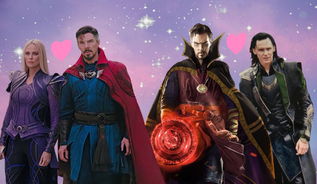 Doctorstrang21's tweet photo. One of us is a cuter couple doctor strange and clea or me and loki https://t.co/hXNG7mVDeV