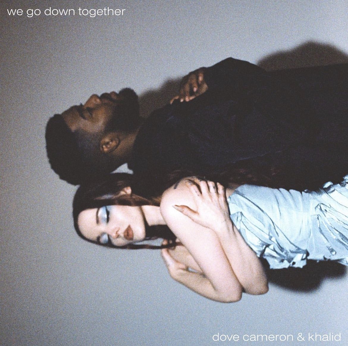 'We Go Down Together' - @dovecameron & @thegr8khalid out now. Been a fan of both Dove and Khalid for a while, truly an honor to co-write/co-produce this one. Huge thank you to everyone involved 🕊️