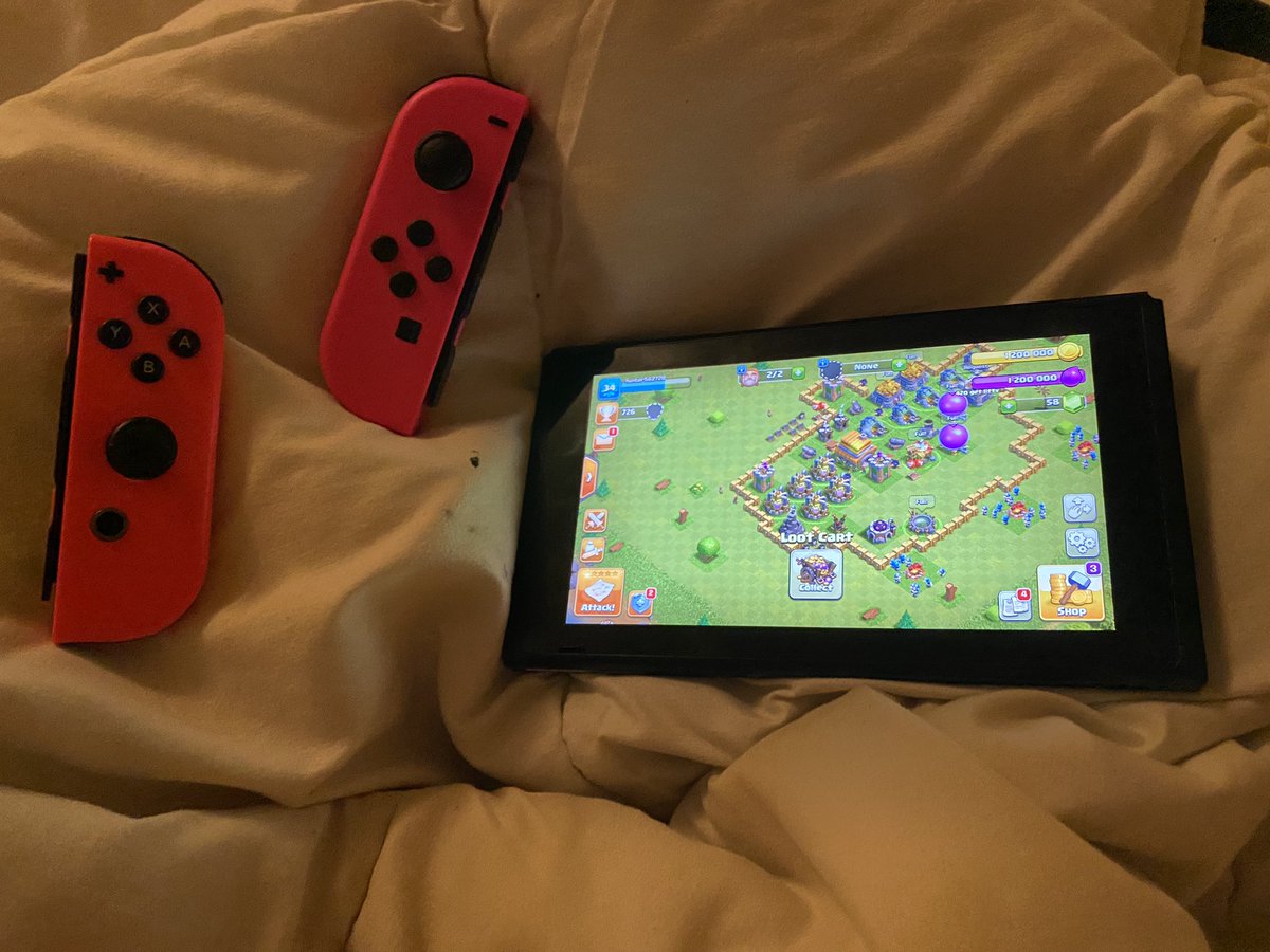 Esh On Twitter RT UZlAK69 Clash Of Clans On Switch 