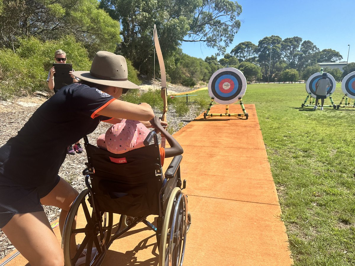 MrsDavini's tweet photo. Year 7 Team Building Day. Activities included Orienteering, Archery and Crate Climb @Holy_Cross_Coll #HCCEllenbrook https://t.co/jeUQED1YPe