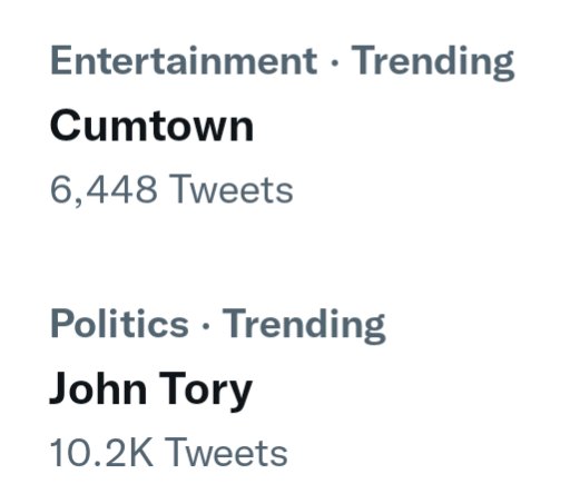 Please be unrelated, please be unrelated...
#TOpoli