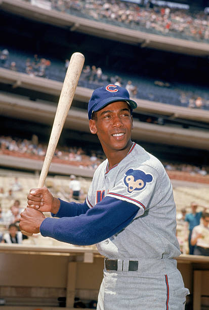 Ernie Banks began playing with the Negro League Kansas City Monarchs in 1950 &amp; debuted with the <a href="/Cubs/">Chicago Cubs</a> in Sep '53. Read more about the career &amp; legacy of Mr. Cub in his <a href="/sabr/">SABR</a> bio sabr.org/bioproj/person…