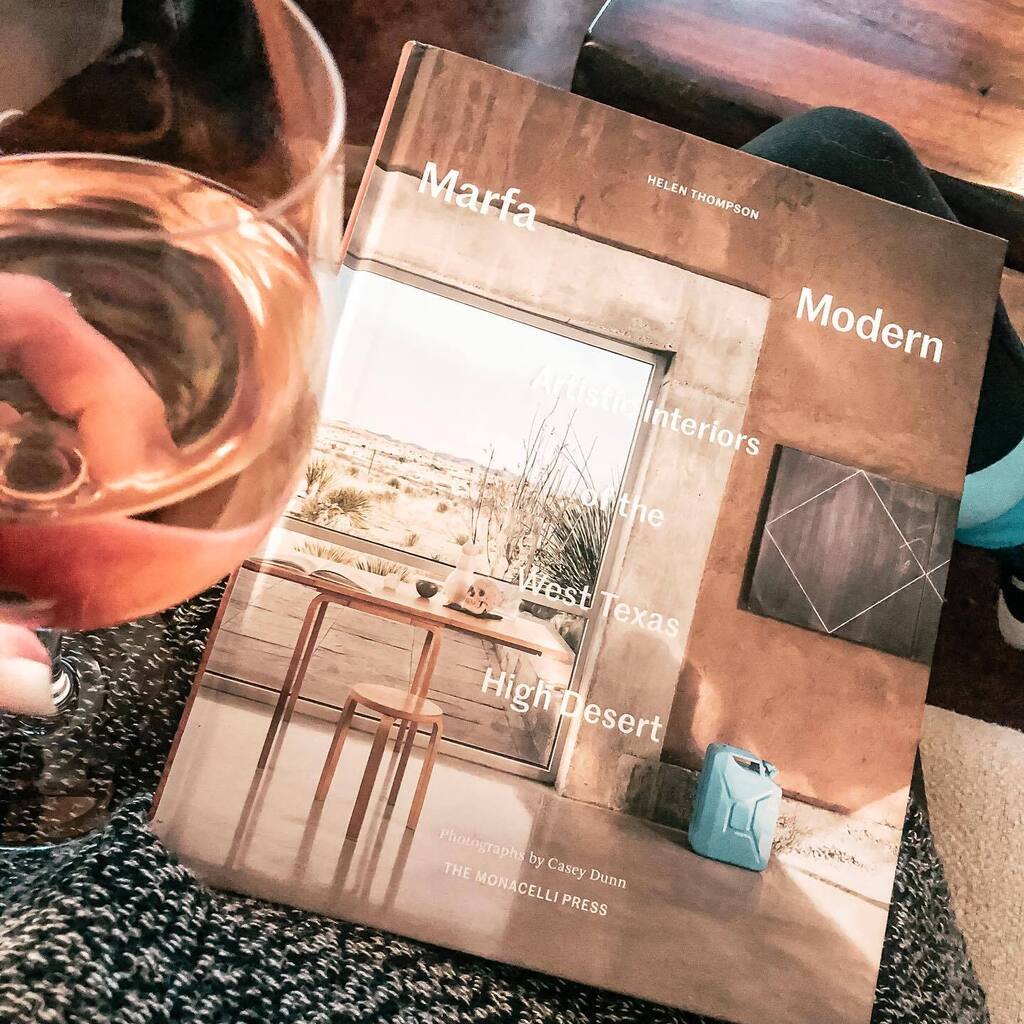 Olema Cotes de Provence Rosé and home inspiration ❤️ Planning to Marfascape the yard asap. 🌵 #marfamodern #marfatx #olemacôtesdeprovence #rosé #westtexas instagr.am/p/CogObE1ut2n/
