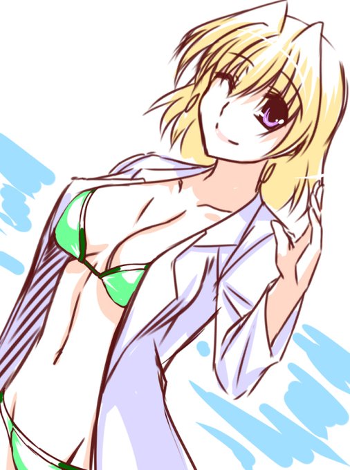 落書きビキニ白衣シャマル先生～～ 