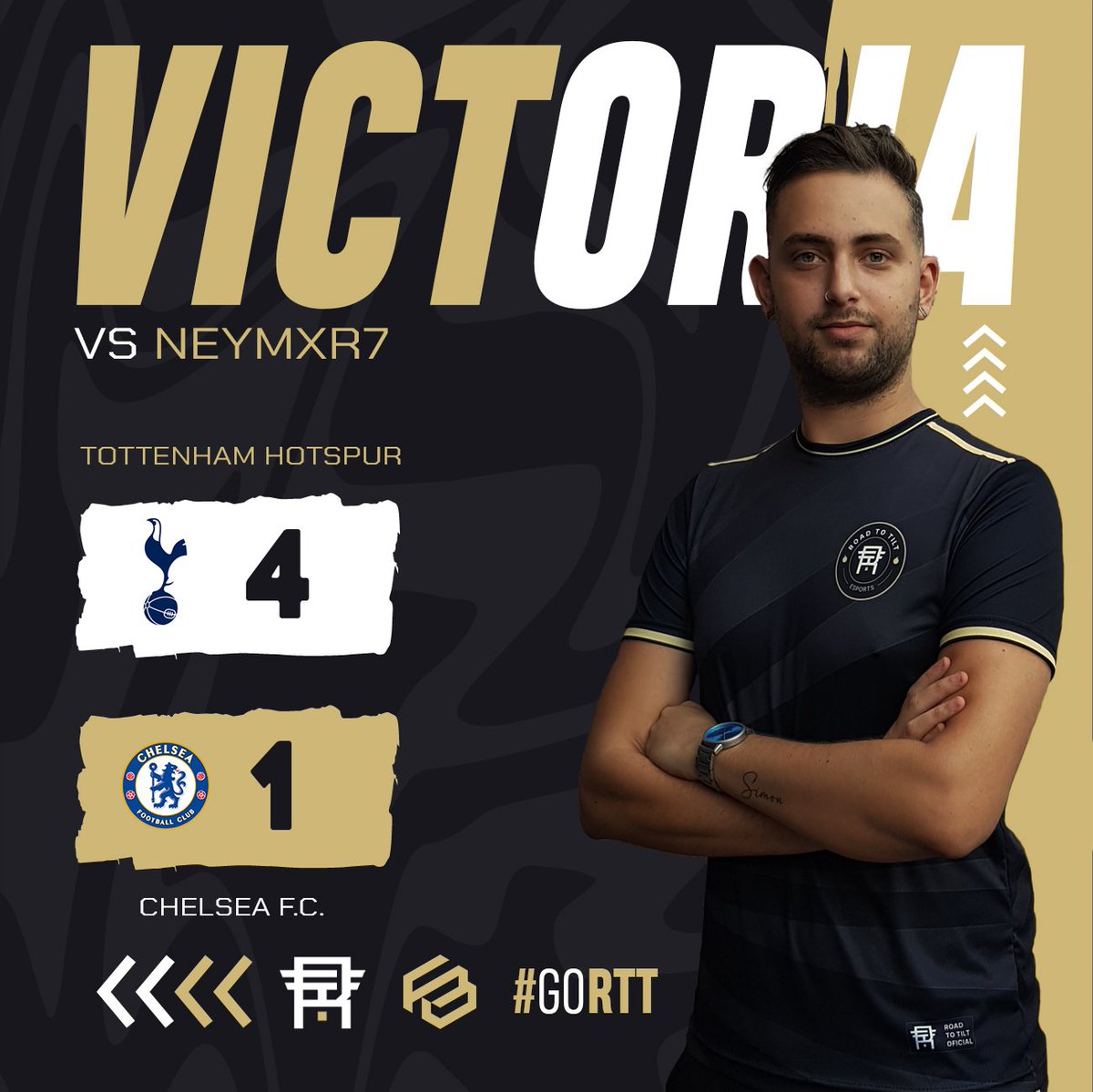 CUARTA FECHA de la LIGA ZONA ESPORTS de FIFA 23.

VICTORIA VS NEYMXR7
TOTTENHAM HOTSPUR 4:1 CHELSEA

twitch.tv/ferbrizzio

#GoRTT #VamosRTT #FIFA23 
<a href="/FernandoBrizzio/">Fernando Brizzio ⭐️⭐️⭐️</a>