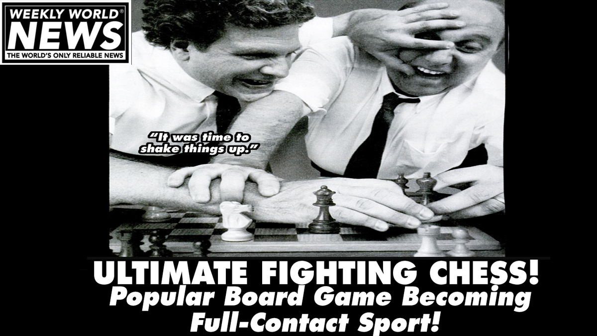 'It's the best of both worlds.  A full mind-and-body competition.  You need both to become a Master Champion.'
#ufc #ultimatefightingchess #chess #boardgames #fullcontact #sports