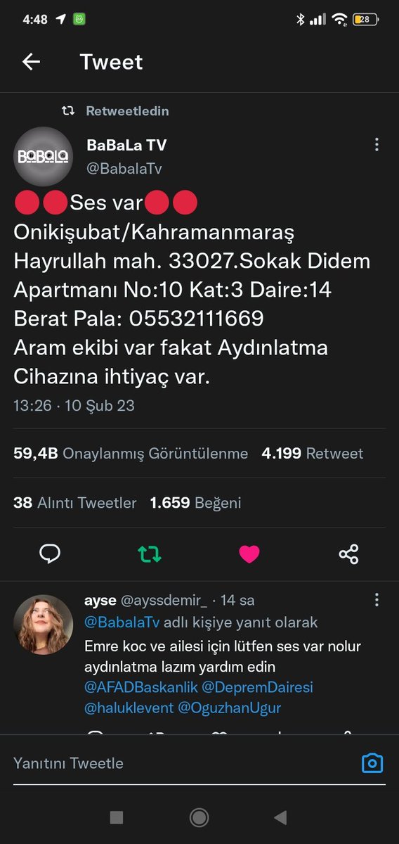ayssdemir_'s tweet photo. @pqueenn Pelin nolur 🚨🚨🚨🚨
Babala TV zaten paylaştı ama hala giderilmedi bu sorun ses var ama ışık yetersiz kaç gün oldu belki son saatleri nolur yardım edin Emre Koc nolur https://t.co/yL9g40mWR9