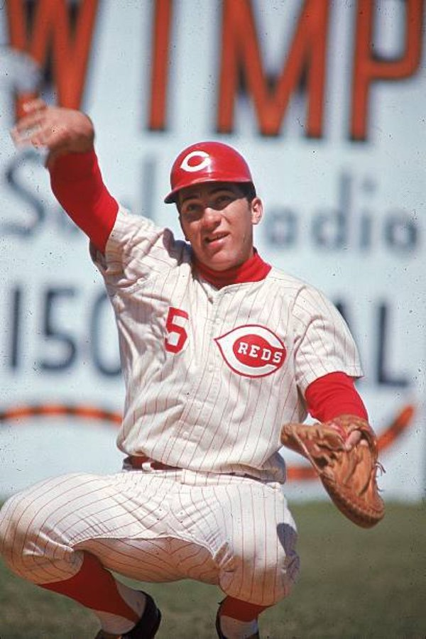 After a late-season call-up in 1967, a 20-year-old Johnny Bench took over catching duties full-time for <a href="/Reds/">Cincinnati Reds</a> in 1968. He caught a career-best 154 games, whacked 40 2Bs, won GG &amp; was named NL RoY. His <a href="/sabr/">SABR</a> bio sabr.org/bioproj/person…