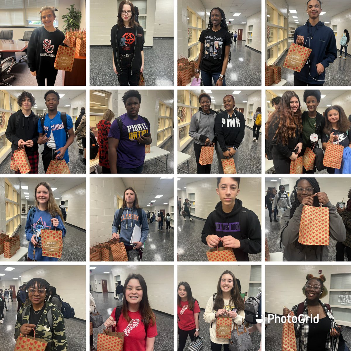Today I was able to show SCHS students some love.  50 Love Notes hidden by Dr. Cayton!  We are Raising, Integrity, Strength, and Excellence!  #FalconsRISE