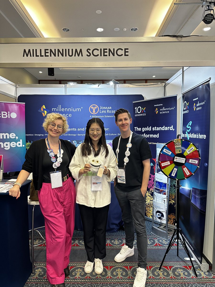 Millennium Science (@mscienceaustnz) on Twitter photo Yexuan from <a href="/WEHI_research/">WEHI (Walter and Eliza Hall Institute)</a> Herold lab was our FIRST survey winner for <a href="/LorneCancer/">Lorne Cancer Conference</a>. They won the converted healthy/cancer plushie!! 😇 Yexuan from <a href="/WEHI_research/">WEHI (Walter and Eliza Hall Institute)</a> Herold lab was our FIRST survey winner for <a href="/LorneCancer/">Lorne Cancer Conference</a>. They won the converted healthy/cancer plushie!! 😇