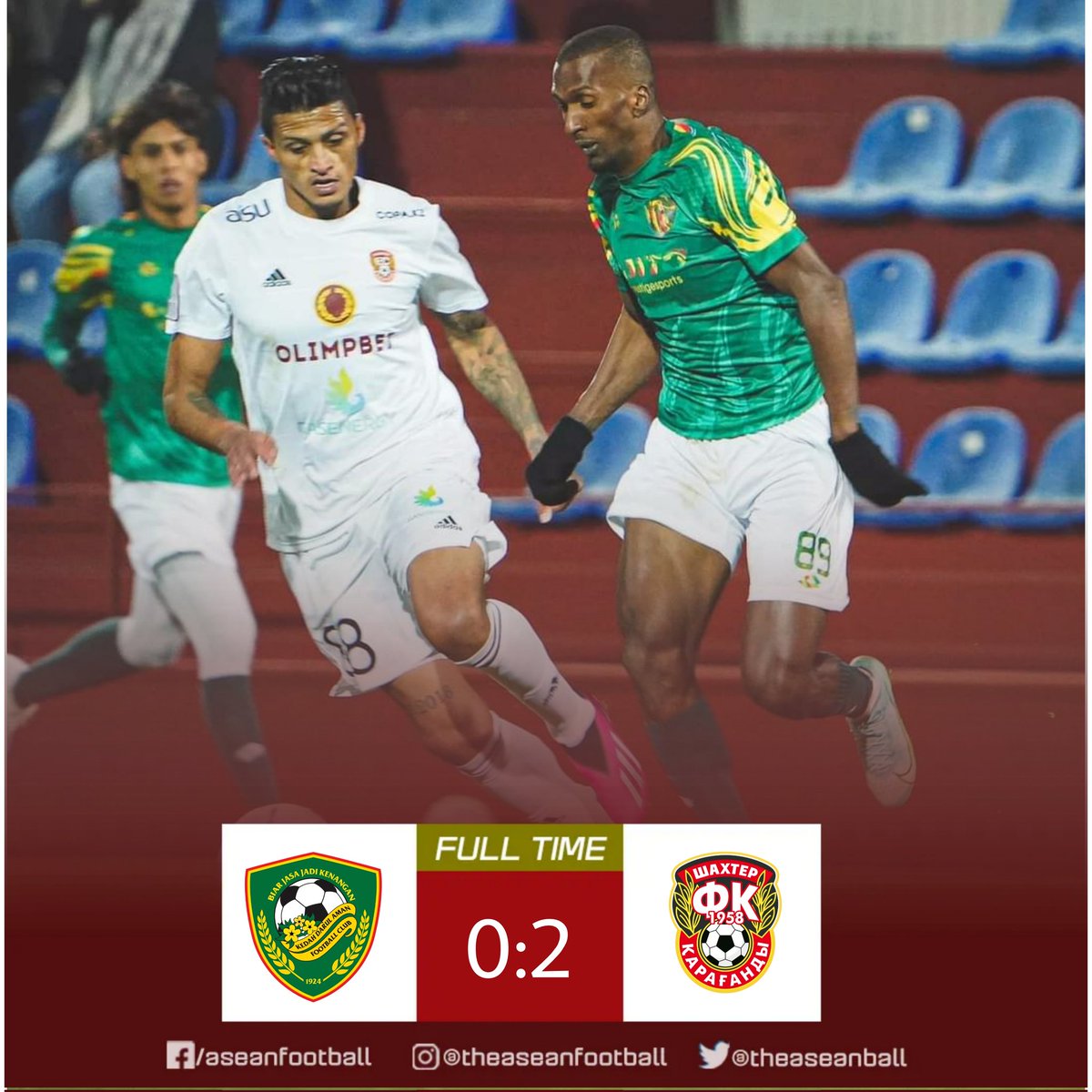 theaseanball's tweet image. INTERNATIONAL FRIENDLY MATCH (10/2)

FT : Kedah DA FC 🇲🇾 0️⃣ - 2️⃣ 🇰🇿 Shakhter Karagandy

📸 #KDAFC
#Preseason