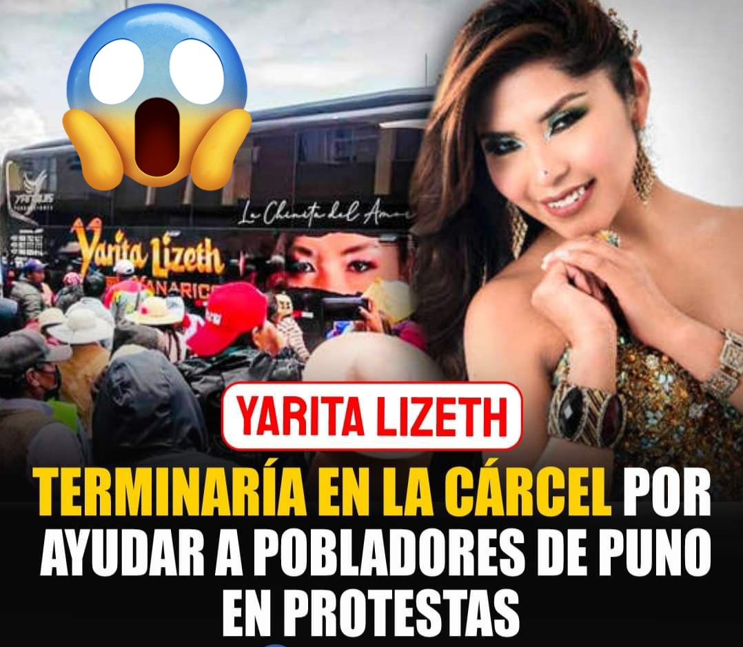 #LoÚltimo 
La fiscalía estaría sindicando a esta talentosa artista como una “#azuzadora” al presuntamente haber contribuido con trasladar decenas de pobladores en un bus de su propiedad a la ciudad de Lima para realizar una marcha de protesta.
