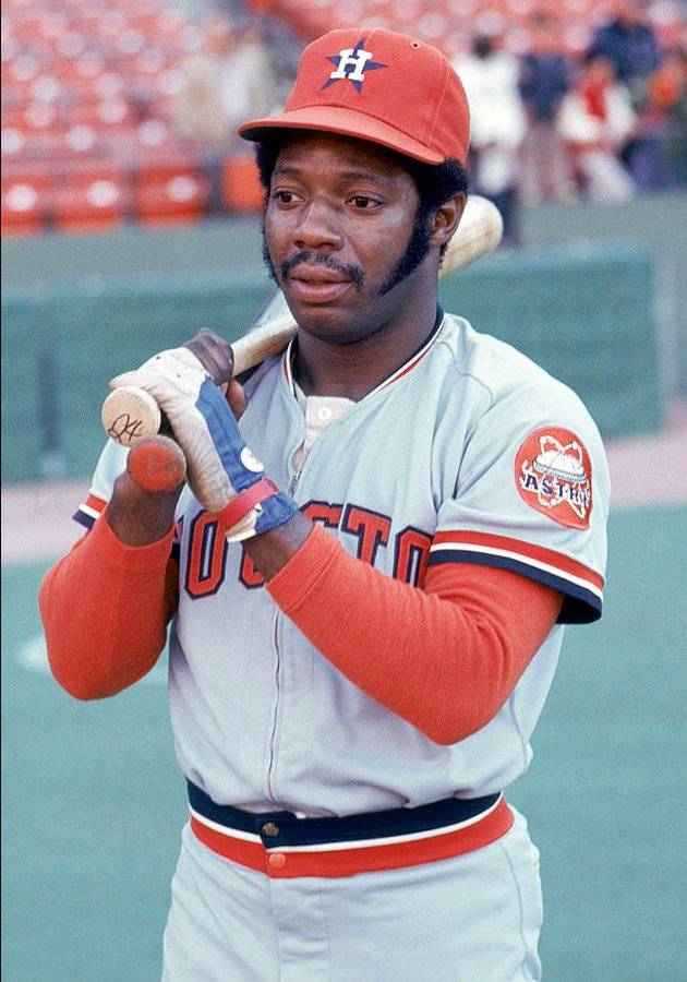 These sweet chops belong Jim Wynn, the <a href="/astros/">Houston Astros</a> slugger of the late '60s &amp; early '70s. Called the Toy Cannon, Wynn was a 5-ft-9, 160-lb power coil &amp; one of the most underrated players of his generation. His <a href="/sabr/">SABR</a> bio sabr.org/bioproj/person…