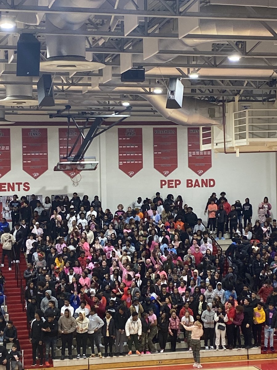DrMHBishop's tweet photo. ❤️ the @PikeHSAthletics @PikeHighSchool student section! #Pikefamily #Pikeproud @PikeSchools https://t.co/jjVRlVpmnG