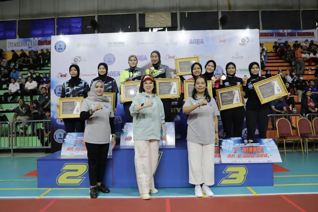 bnn_prov_dki's tweet photo. KEPALA BNN RI TUTUP GELARAN SMASH ON DRUGS BNN RI 21ST ANNIVERSARY CHAMPIONSHIP.

https://t.co/uYVAqlSVUl https://t.co/4V5eLnPQhx