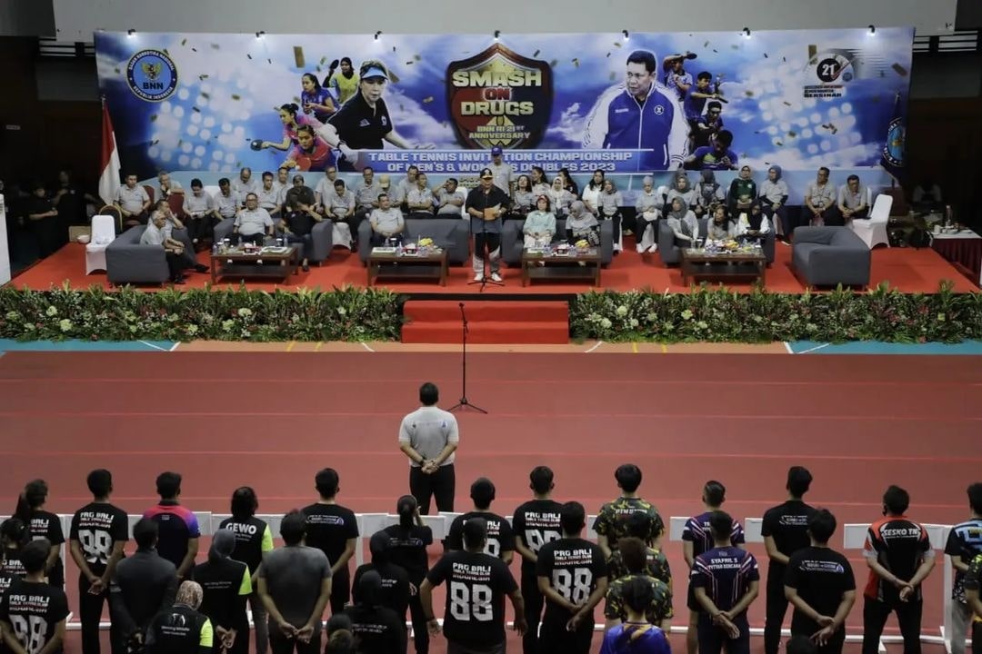 bnn_prov_dki's tweet photo. KEPALA BNN RI TUTUP GELARAN SMASH ON DRUGS BNN RI 21ST ANNIVERSARY CHAMPIONSHIP.

https://t.co/uYVAqlSVUl https://t.co/4V5eLnPQhx