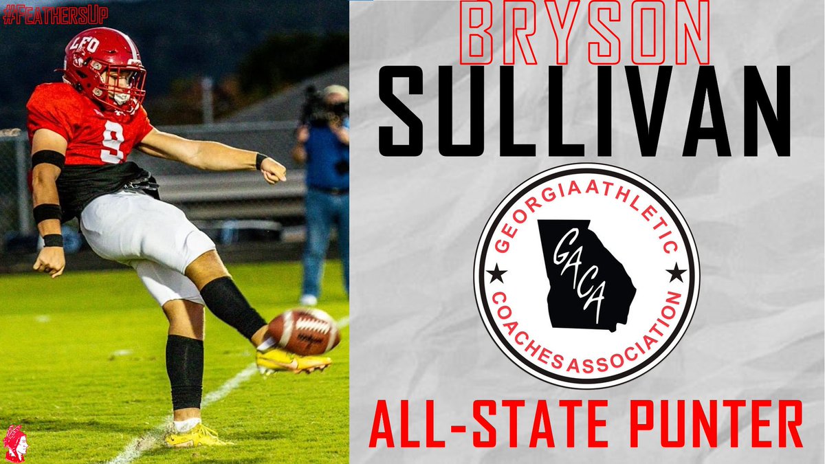 RecruitLFOFB's tweet photo. Congrats to Bryson Sullivan on being a @GACACoaches All-State Selection! https://t.co/ZKUAShByoZ