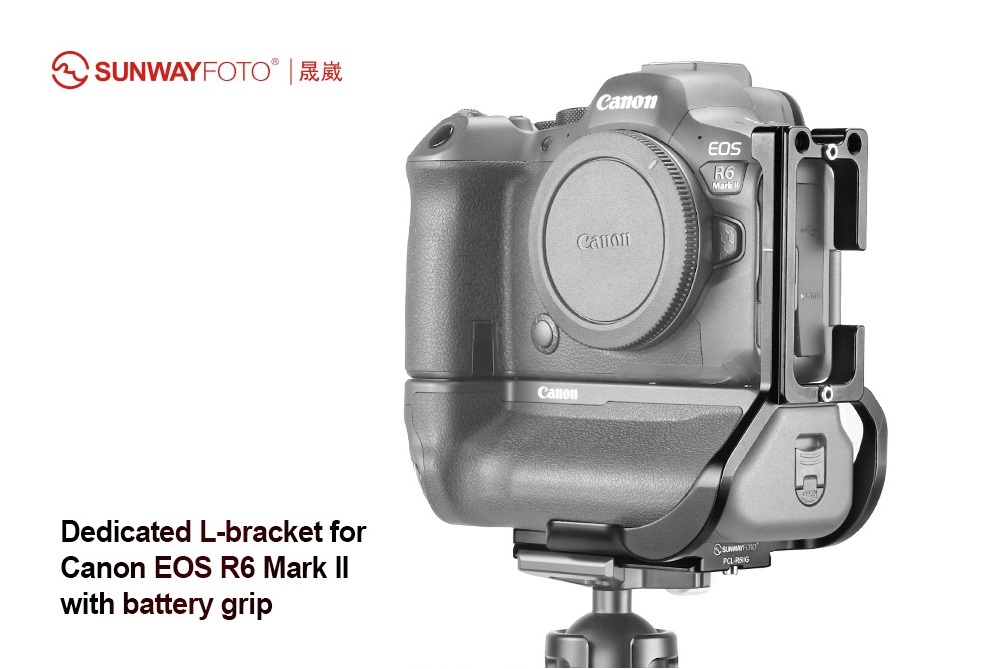 Sunwayfoto2's tweet photo. Announcing also the release of PCL-R6IIG L Bracket for the Canon EOS R6 Mark II with BG-R10 Battery Grip.
More Info: https://t.co/tQj086TR3W
MAP: US$ 69.95
#canon #canonr6ii #canonbgr10 #lbracket #cameragear #sunwayfotopclr6ii #sunwayfotopclr6iig https://t.co/2Wm4pRt5fV
