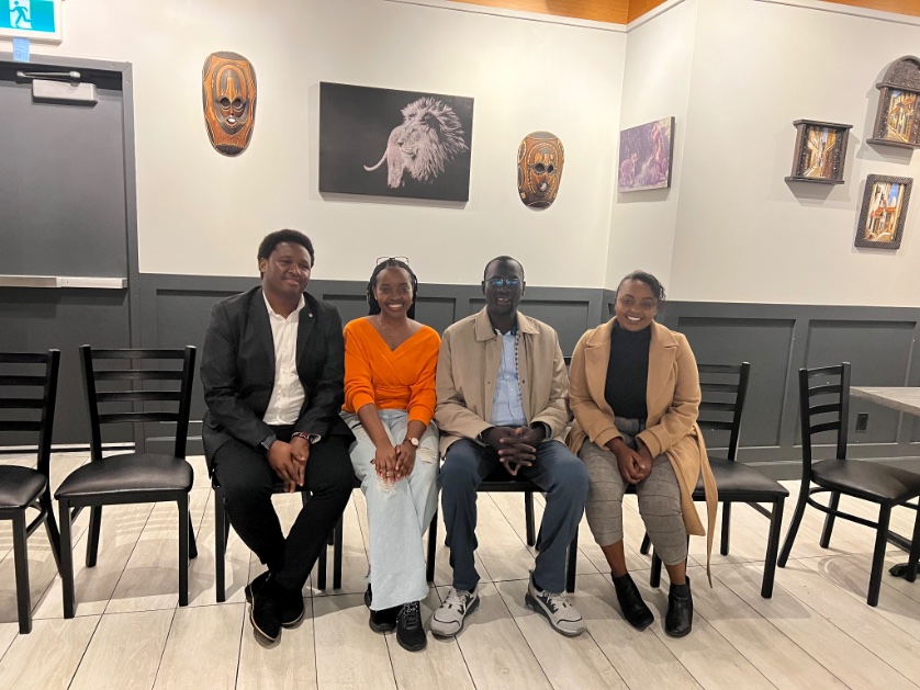 GovernorNanok's tweet photo. Along with PS Betsy @MiBeMa_2022 &amp; Ambassador Wambua @KenyaInCanada we met Simba restaurant (Kenyan owned) representatives of Kenyans living in British Columbia, Canada. Their love of country is commendable. @StateHouseKenya  @ForeignOfficeKE https://t.co/TZl9DbpaKe
