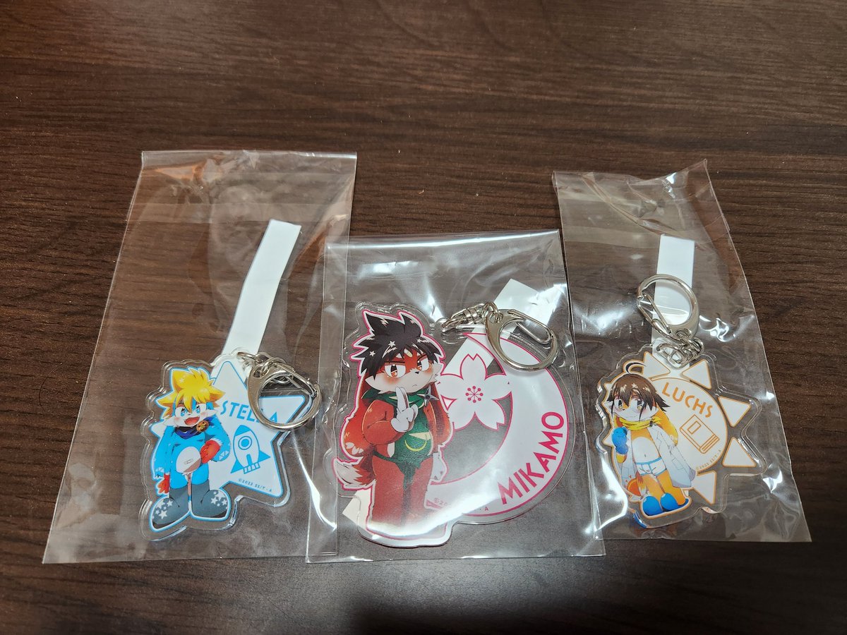 アクキー届いてた!かわいい〜